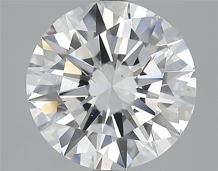 4.03ct D SI1 Excellent Cut Round Diamond