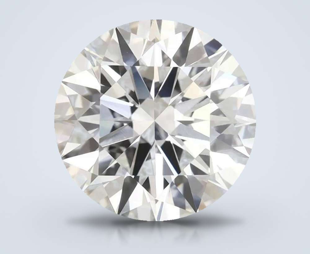 5.71 Carat Round Lab Diamond