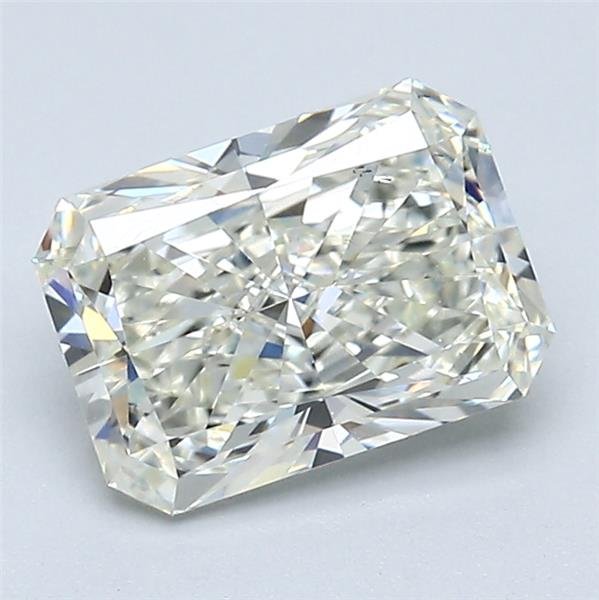 1.79ct K VS2 Rare Carat Ideal Cut Radiant Diamond