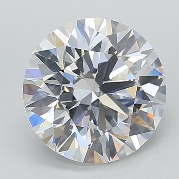 3.05ct F VS1 Rare Carat Ideal Cut Round Lab Grown Diamond