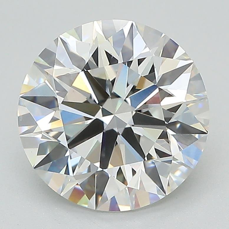 3.03ct G VS1 Rare Carat Ideal Cut Round Lab Grown Diamond