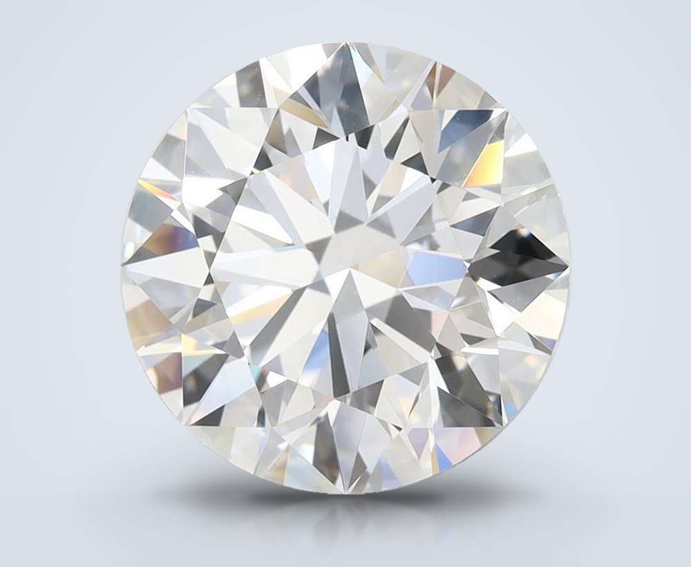 3.68 Carat Round Lab Diamond