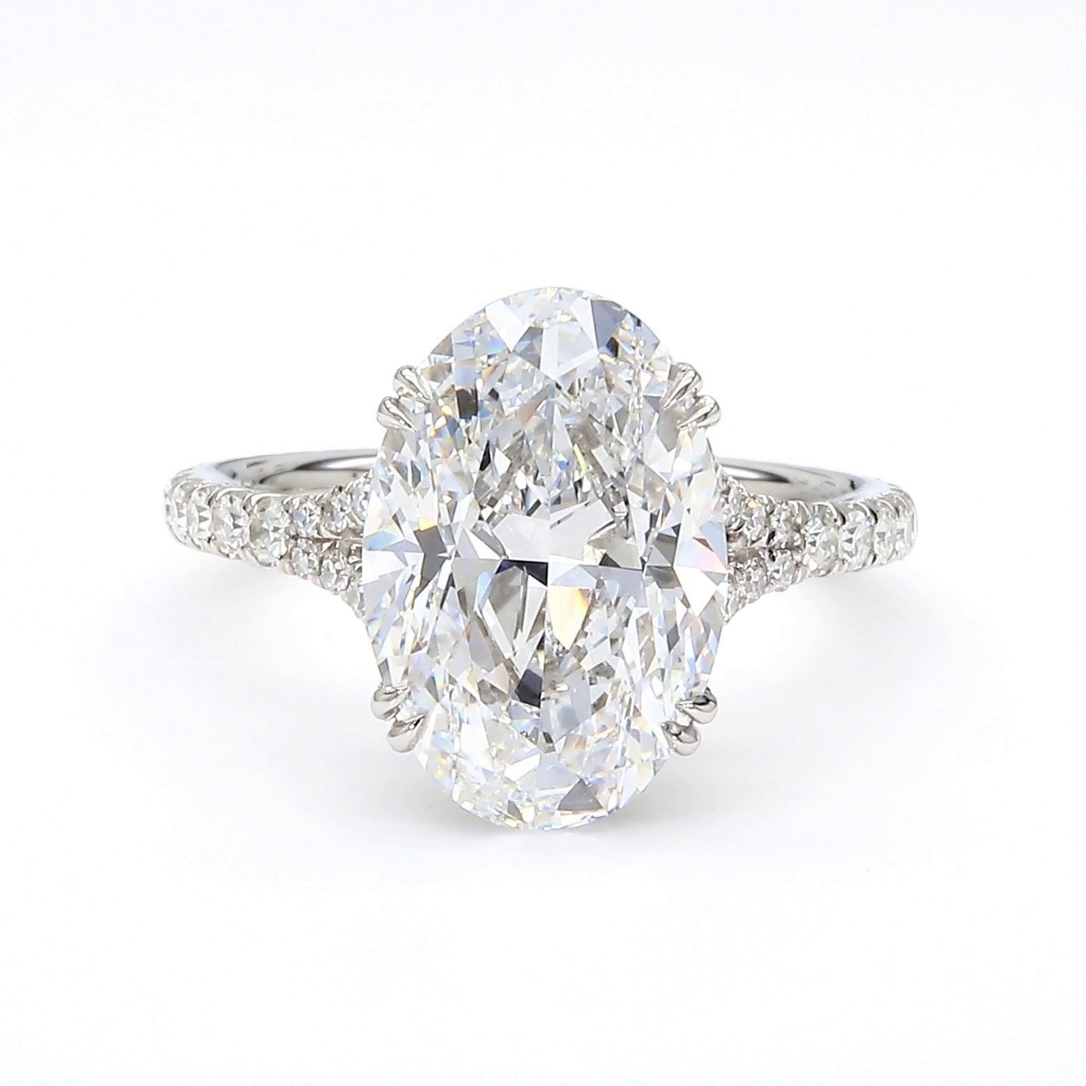 5.24 Carat Oval Natural Diamond