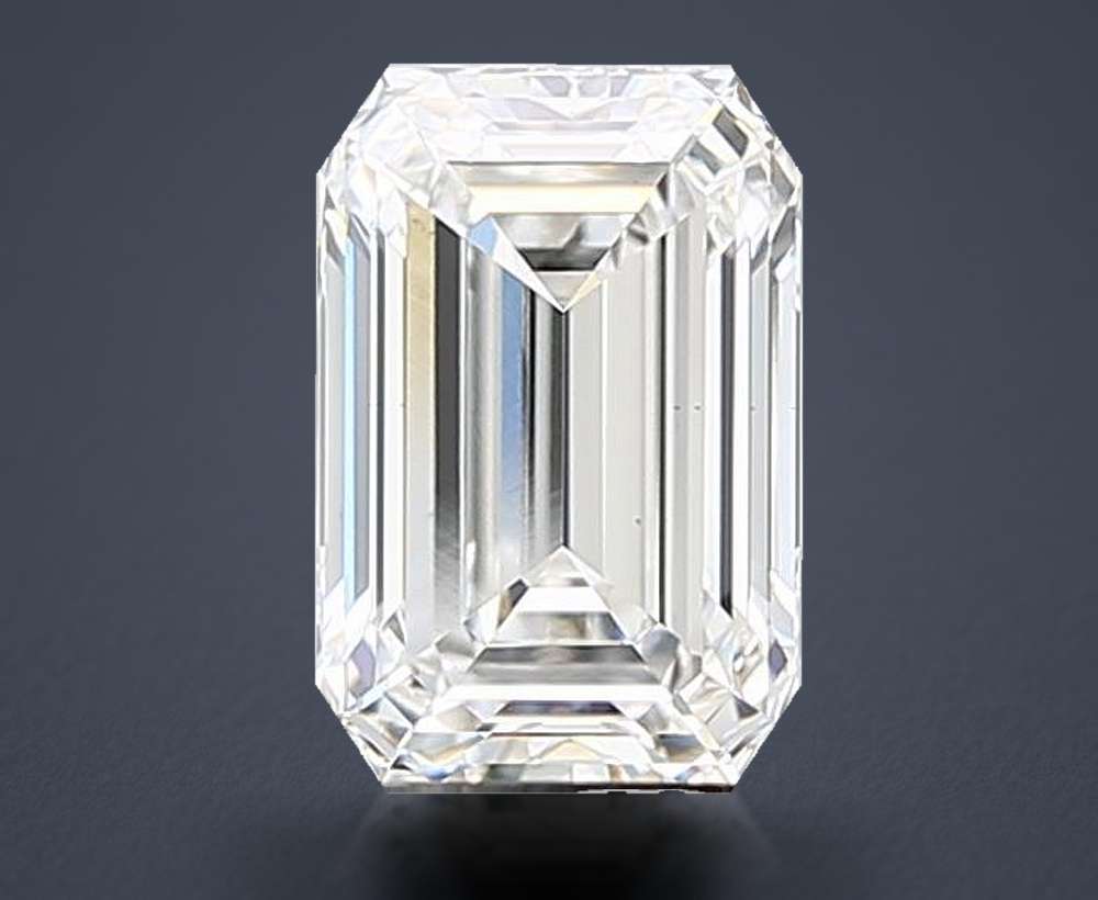 1.54 Carat Emerald Lab Diamond