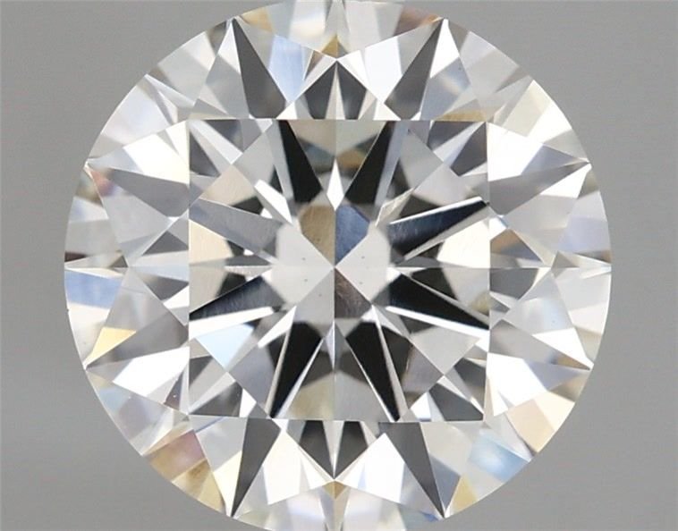 3.03ct J VS1 Excellent Cut Round Lab Grown Diamond