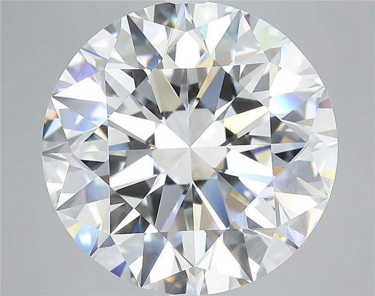 9.24ct G VVS2 Rare Carat Ideal Cut Round Diamond