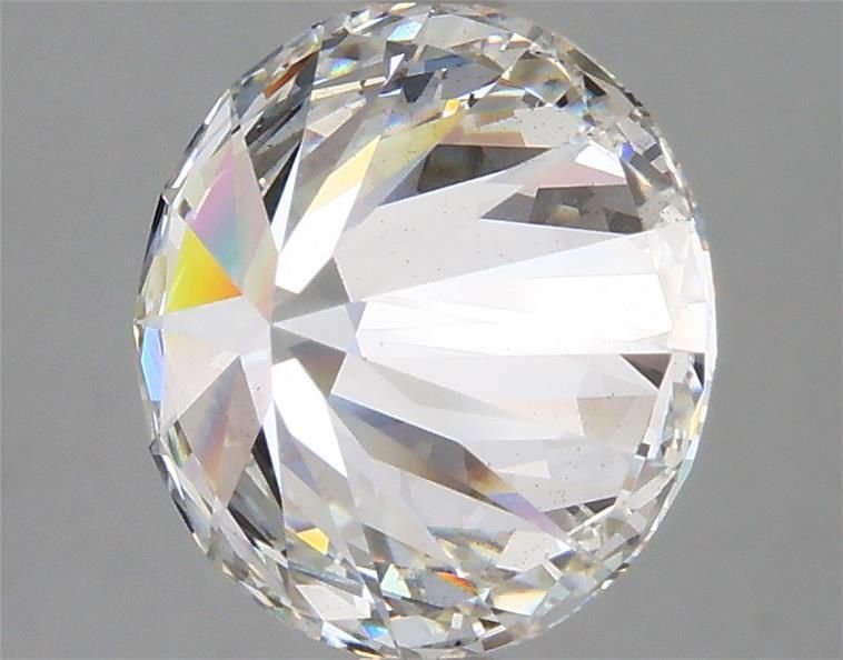 3.06ct F SI1 Excellent Cut Round Lab Grown Diamond