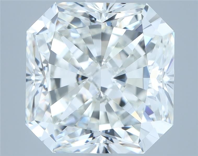 5.60ct I VS2 Rare Carat Ideal Cut Radiant Diamond