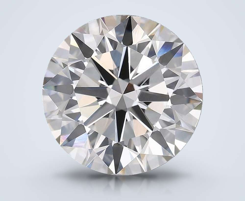 4.03 Carat Round Lab Diamond