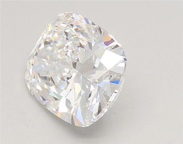 3.27ct D VVS2 Rare Carat Ideal Cut Cushion Lab Grown Diamond