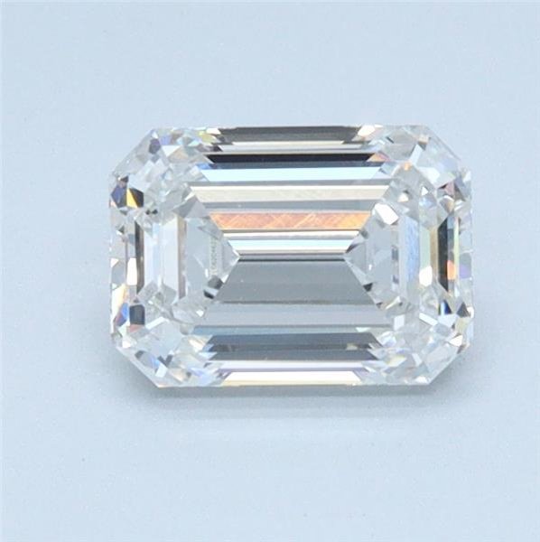 1.02ct E VVS2 Rare Carat Ideal Cut Emerald Lab Grown Diamond