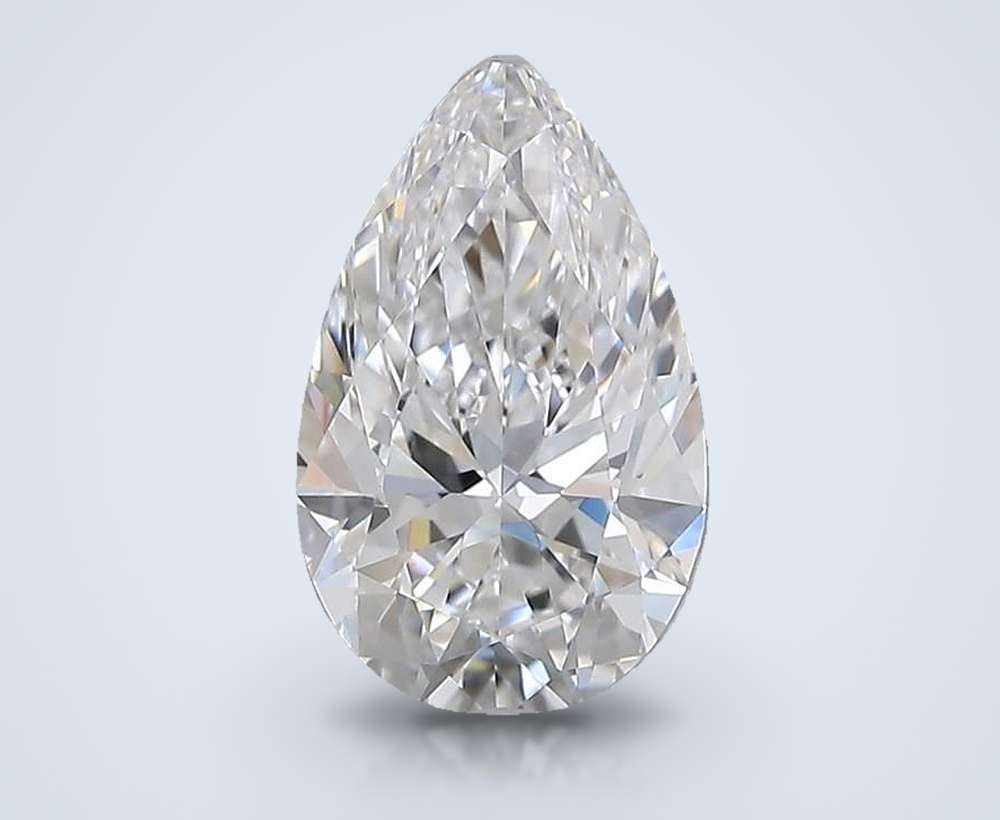 2.07 Carat Pear Lab Diamond