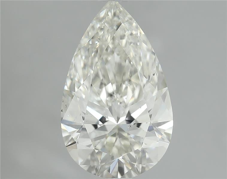 2.55ct K SI1 Rare Carat Ideal Cut Pear Diamond