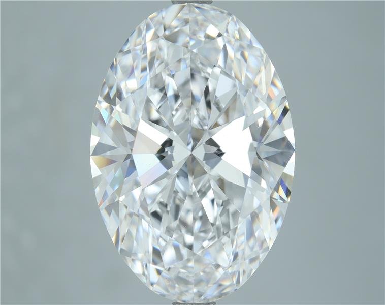7.09 Carat Oval Lab Diamond