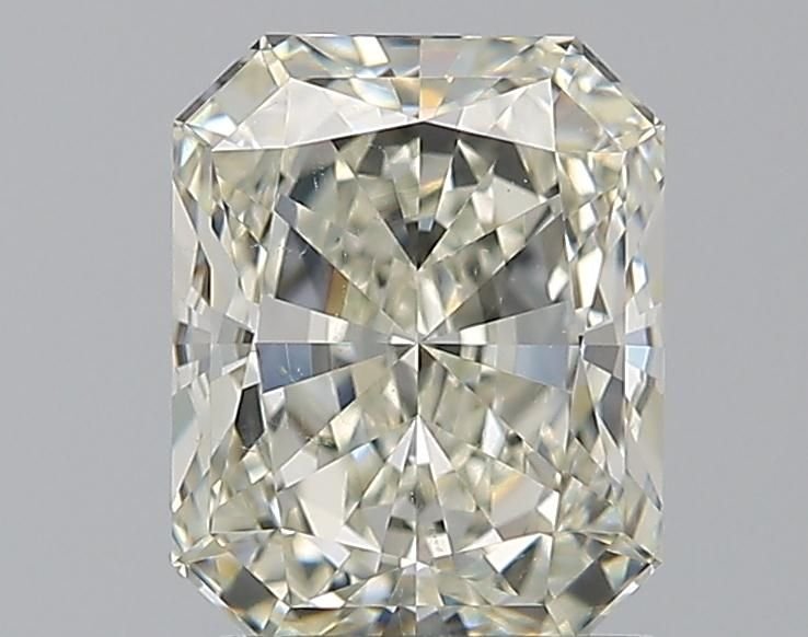 1.61ct K SI1 Rare Carat Ideal Cut Radiant Diamond