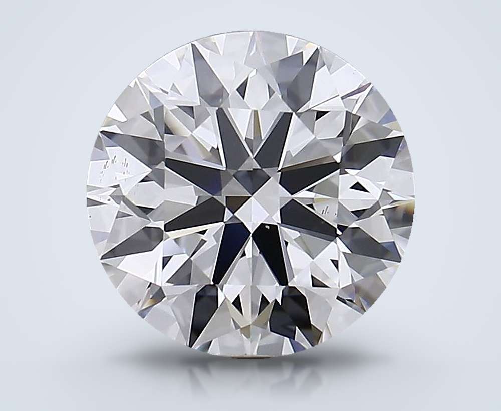 4.18 Carat Round Lab Diamond