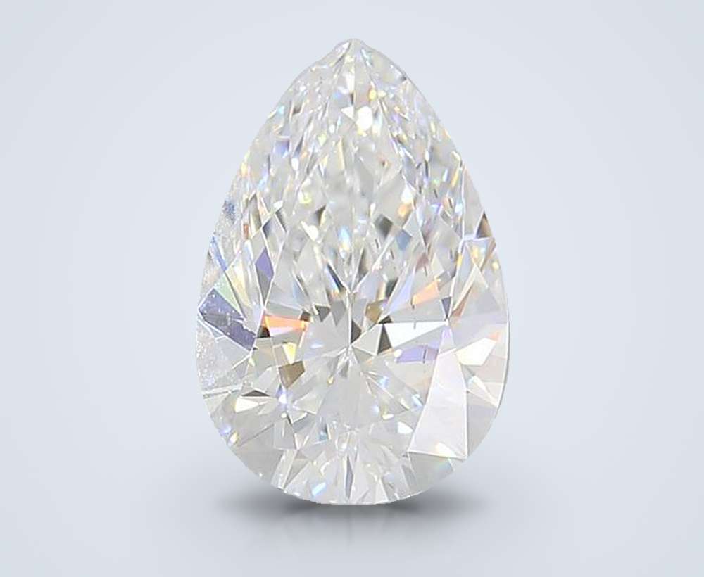 0.81 Carat Pear Lab Diamond
