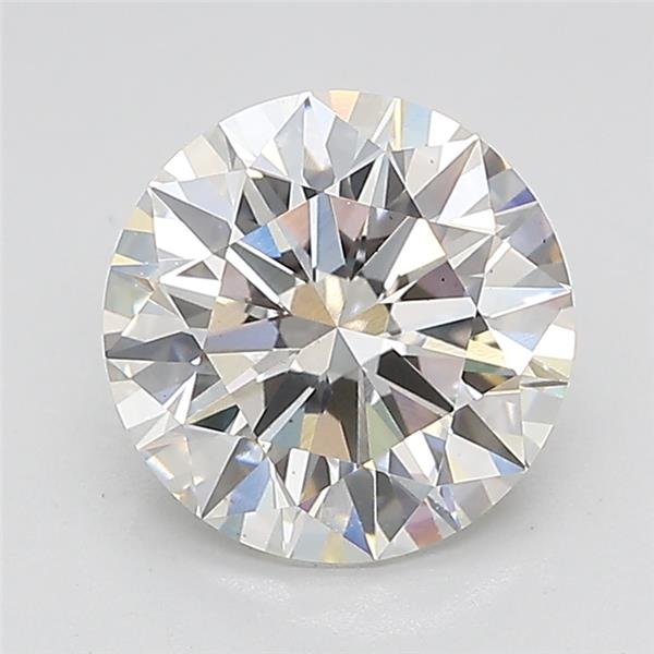 2.01ct G VS2 Rare Carat Ideal Cut Round Lab Grown Diamond