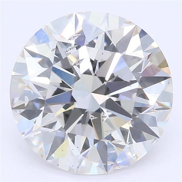 1.58ct H SI2 Rare Carat Ideal Cut Round Lab Grown Diamond