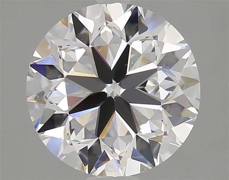 3.07ct E VS2 Very Good Cut Round Diamond