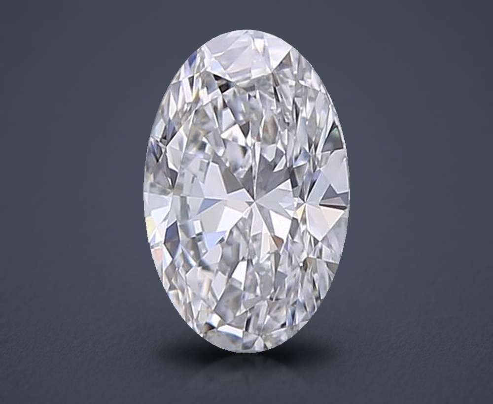 0.47 Carat Oval Lab Diamond