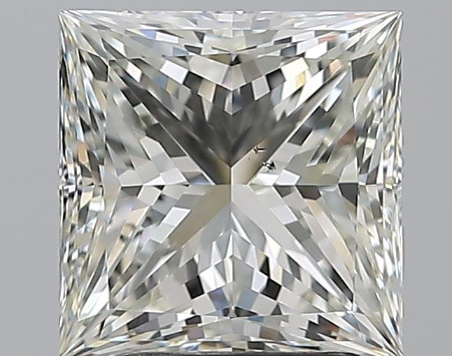 2.50ct J SI1 Excellent Cut Princess Diamond