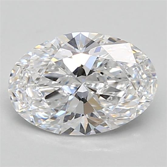 0.66ct D VVS1 Rare Carat Ideal Cut Oval Lab Grown Diamond