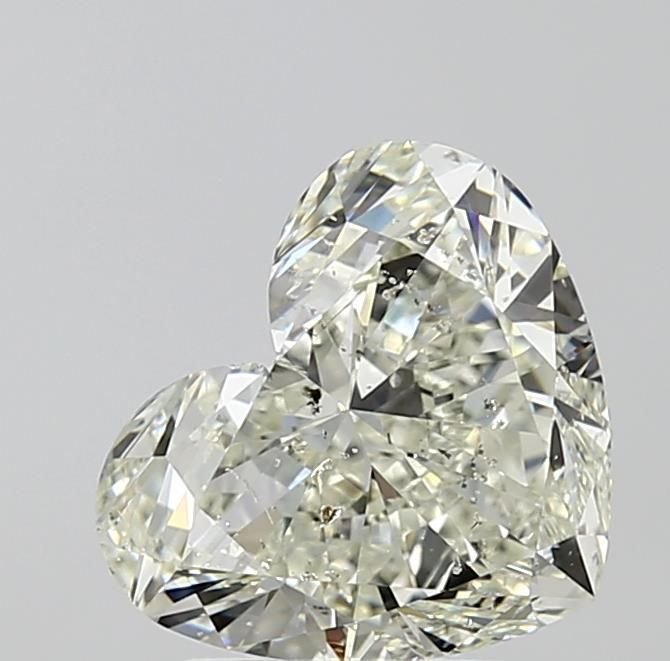 3.01ct I SI2 Very Good Cut Heart Diamond