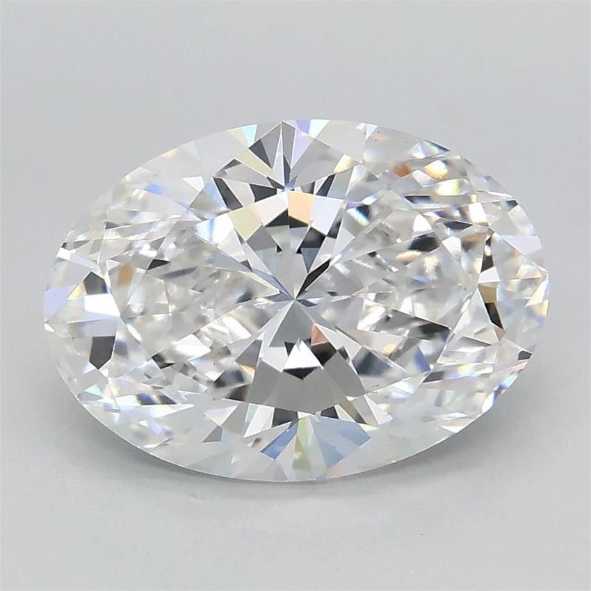 2.01ct D VS1 Rare Carat Ideal Cut Oval Lab Grown Diamond