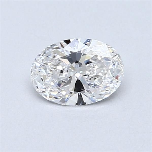 0.52ct D VS2 Rare Carat Ideal Cut Oval Diamond