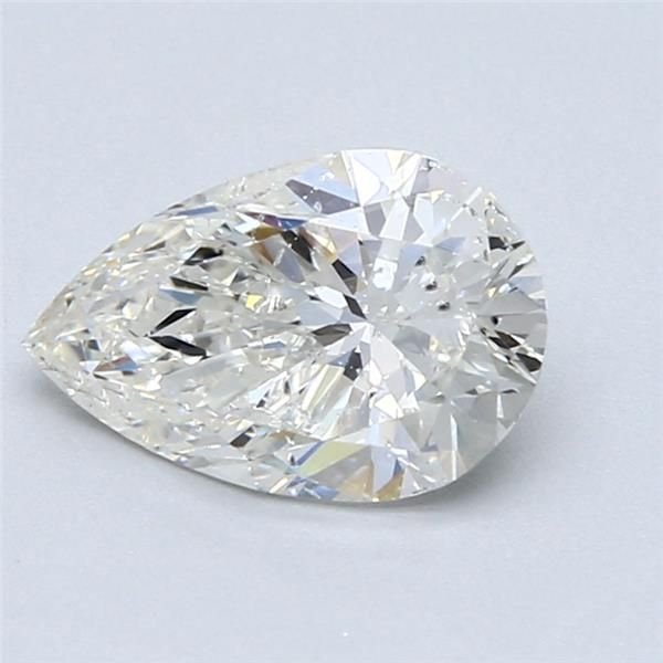 1.70ct H SI2 Rare Carat Ideal Cut Pear Diamond
