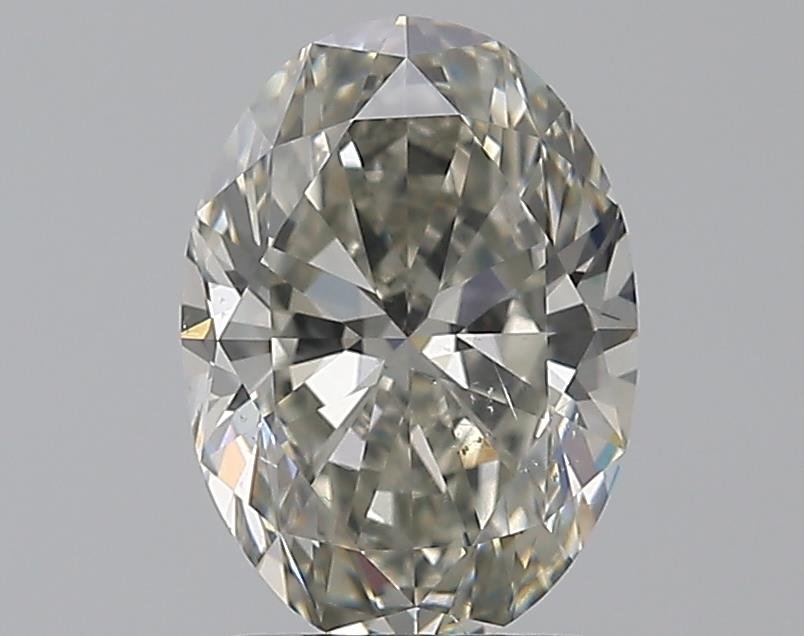 1.70ct K SI1 Rare Carat Ideal Cut Oval Diamond