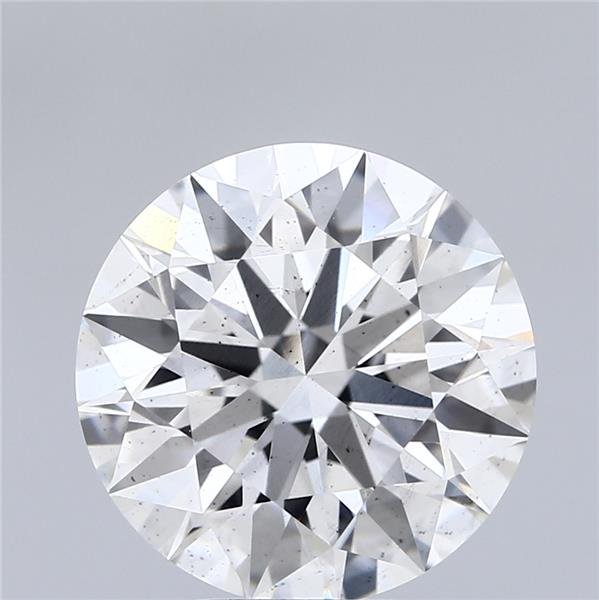 5.09ct G SI1 Rare Carat Ideal Cut Round Lab Grown Diamond