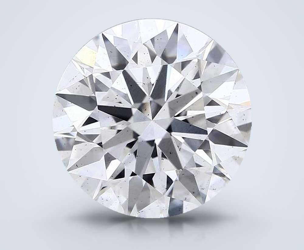 5.09 Carat Round Lab Diamond