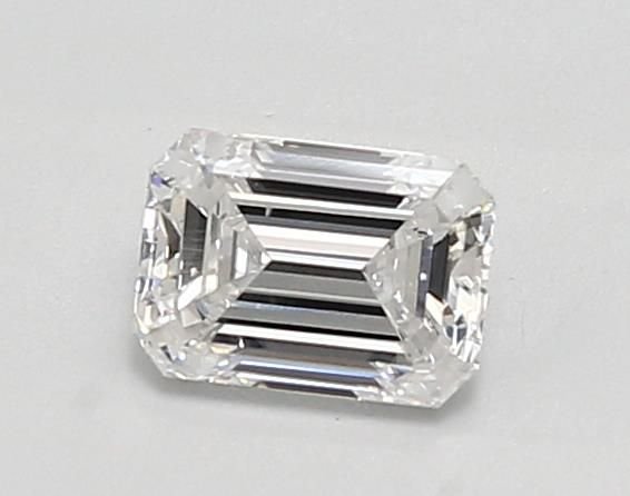 0.86ct D VVS2 Rare Carat Ideal Cut Emerald Lab Grown Diamond