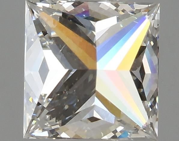 1.15ct F SI1 Rare Carat Ideal Cut Princess Lab Grown Diamond