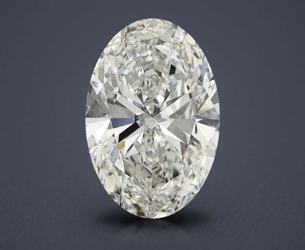 7.55 Carat Oval Lab Diamond