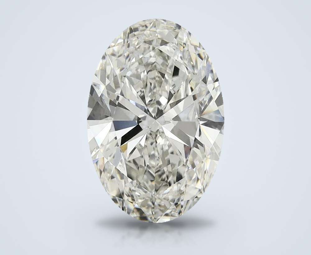 7.55 Carat Oval Lab Diamond