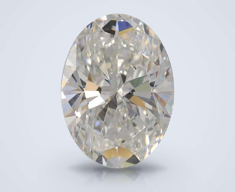 5.09 Carat Oval Lab Diamond