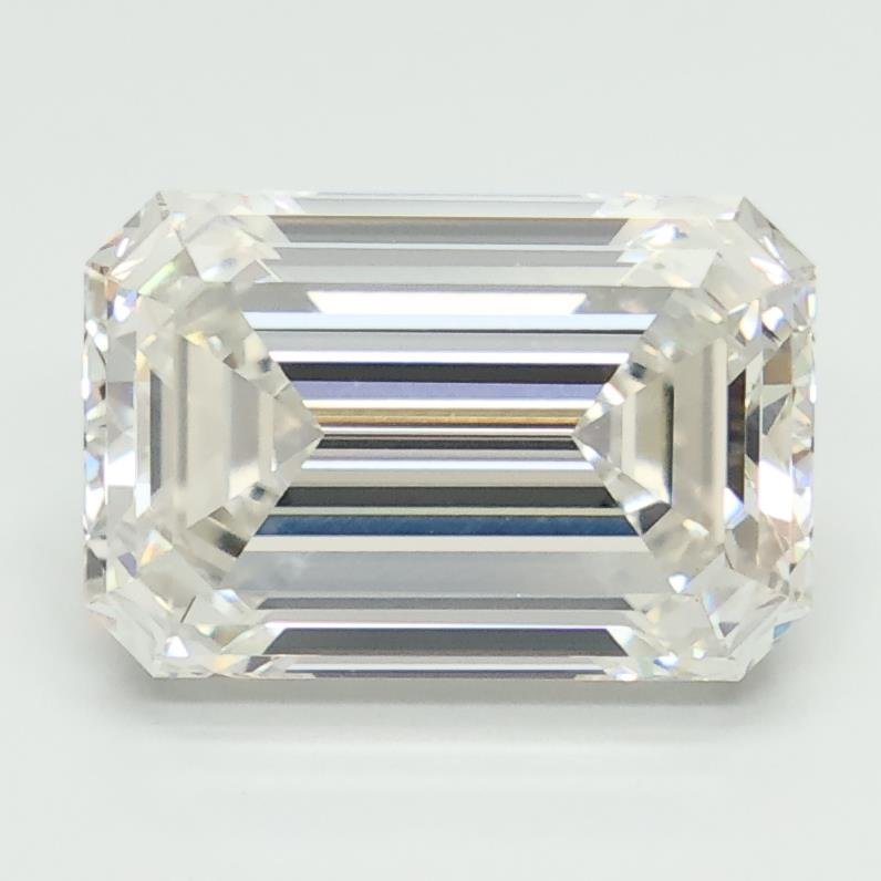 3.64ct G VVS2 Rare Carat Ideal Cut Emerald Lab Grown Diamond