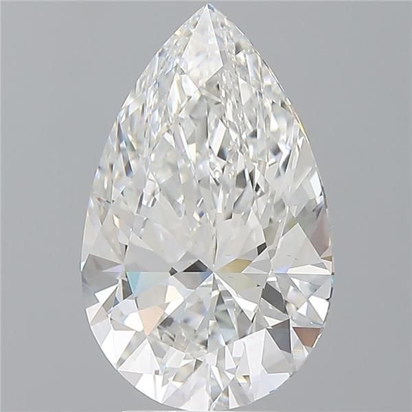 4.57 Carat Pear Lab Diamond