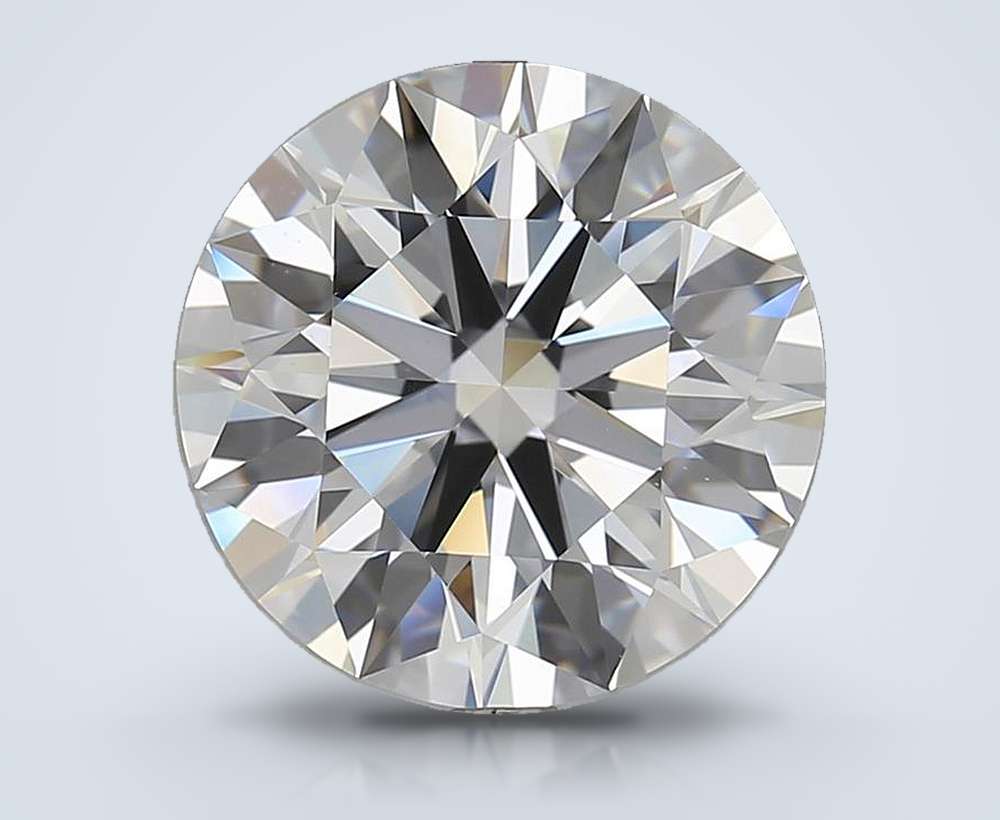 6.01 Carat Round Lab Diamond