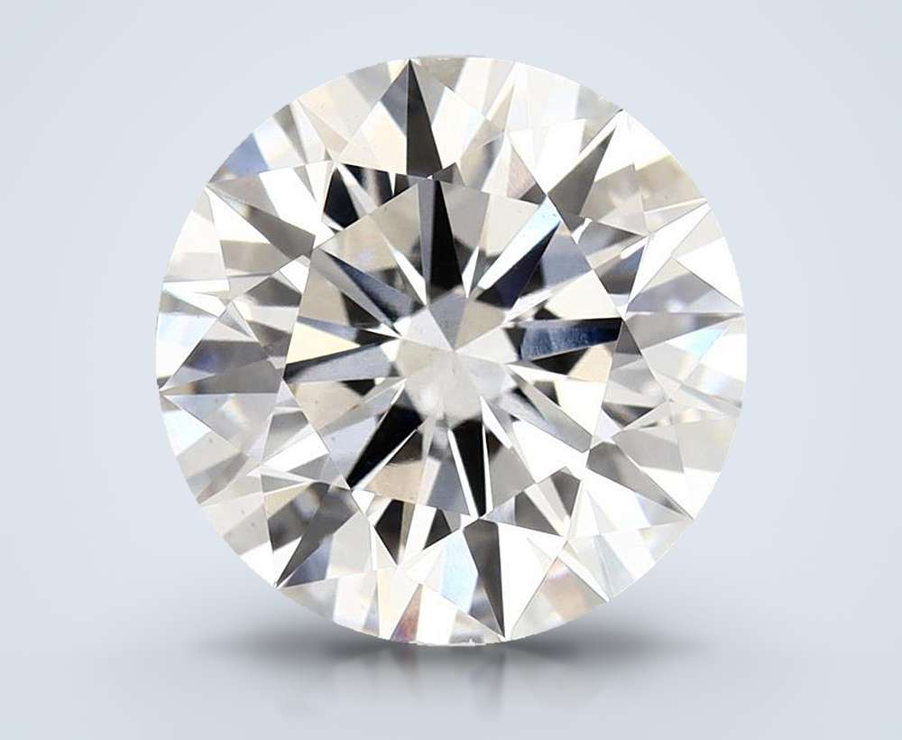3.72 Carat Round Lab Diamond