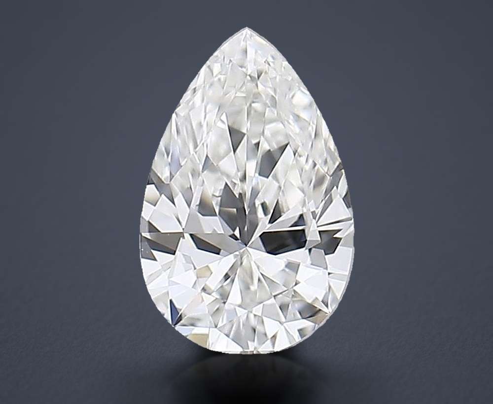 0.21 Carat Pear Natural Diamond