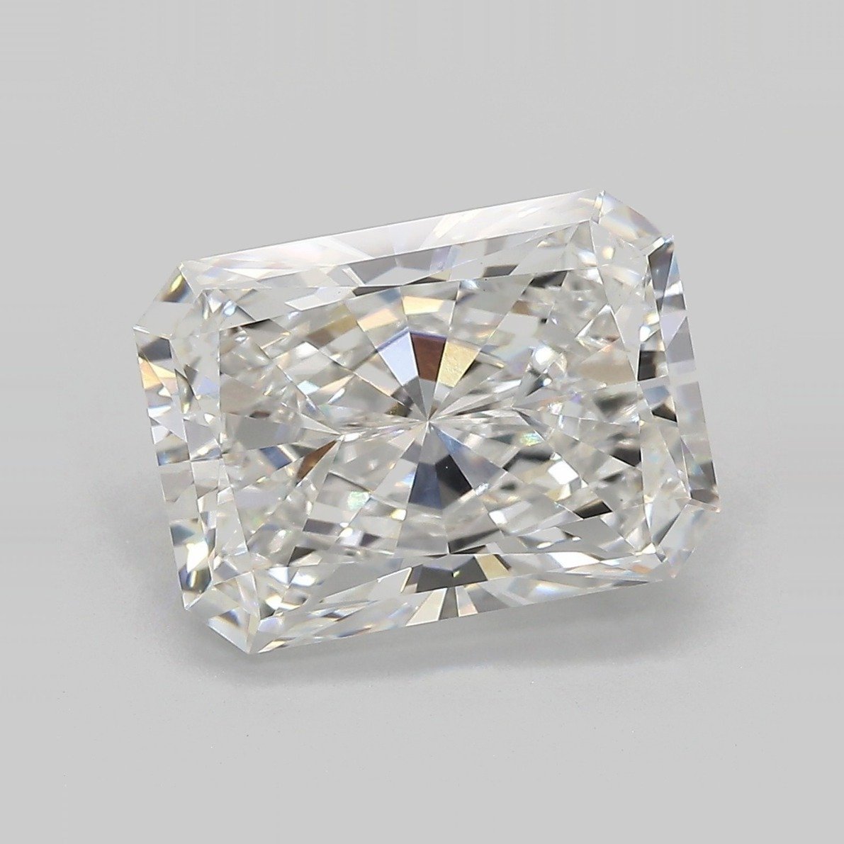 6.10ct E VS1 Rare Carat Ideal Cut Radiant Lab Grown Diamond
