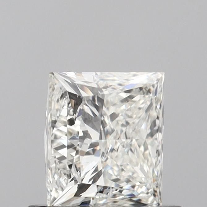 0.70ct J SI1 Rare Carat Ideal Cut Princess Diamond