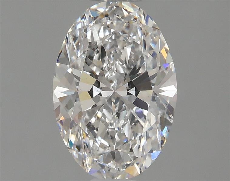 1.23ct E VS2 Rare Carat Ideal Cut Oval Lab Grown Diamond