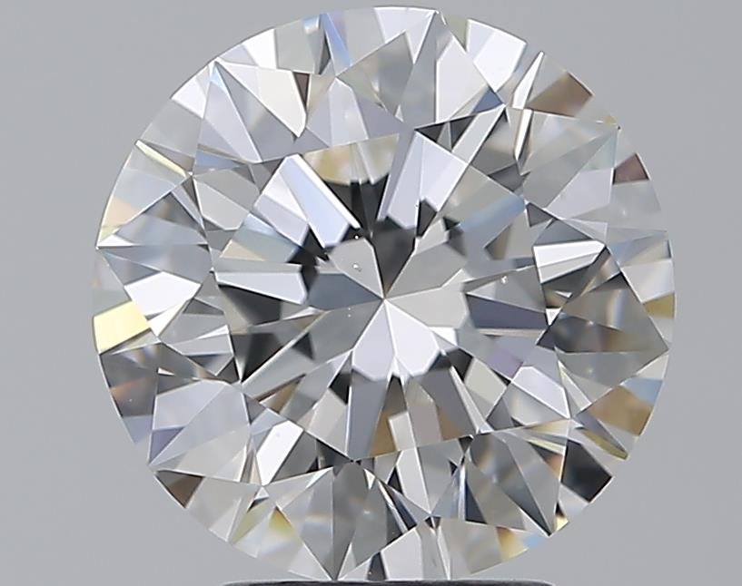 3.51ct D VS2 Rare Carat Ideal Cut Round Diamond