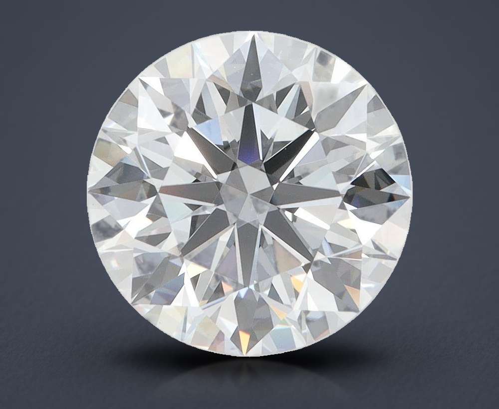 4.40 Carat Round Lab Diamond