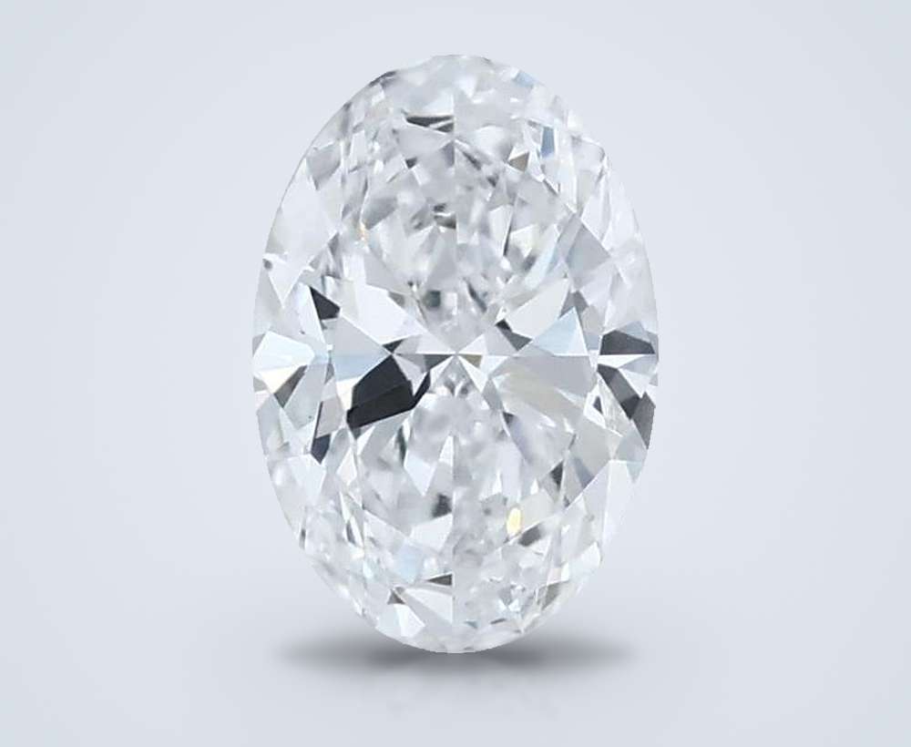 0.64 Carat Oval Lab Diamond